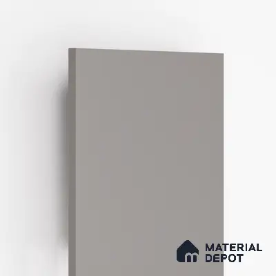 Grey Solid Colors Look 9512 SHG 8 ft x 4 ft High Gloss Finish Decorative Laminate - 1 mm | Suitable for Living Room, Kitchen, Office