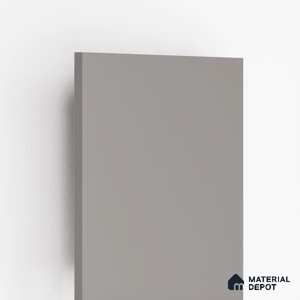 Grey Solid Colors Look 9512 SHG 8 ft x 4 ft High Gloss Finish Decorative Laminate - 1 mm | Suitable for Living Room, Kitchen, Office