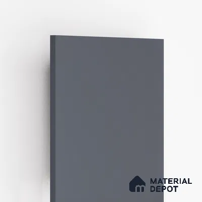 Grey Solid Colors Look 9234 SMT 8 ft x 4 ft High Gloss Finish Decorative Laminate - 1 mm | Suitable for Living Room, Kitchen, Office