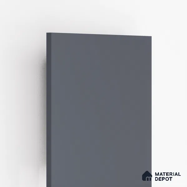Grey Solid Colors Look 9234 SMT 8 ft x 4 ft High Gloss Finish Decorative Laminate - 1 mm | Suitable for Living Room, Kitchen, Office