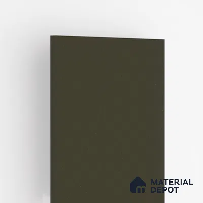 3271 SI Olive Green 8 ft x 4 ft Texture Finish Decorative Laminate - 1 mm  | Suitable for TV Unit, Wardrobe, Kitchen Cabinets | Matching Edgeband Code - (Rehau - 110211) | (E3 - 1526 MT)