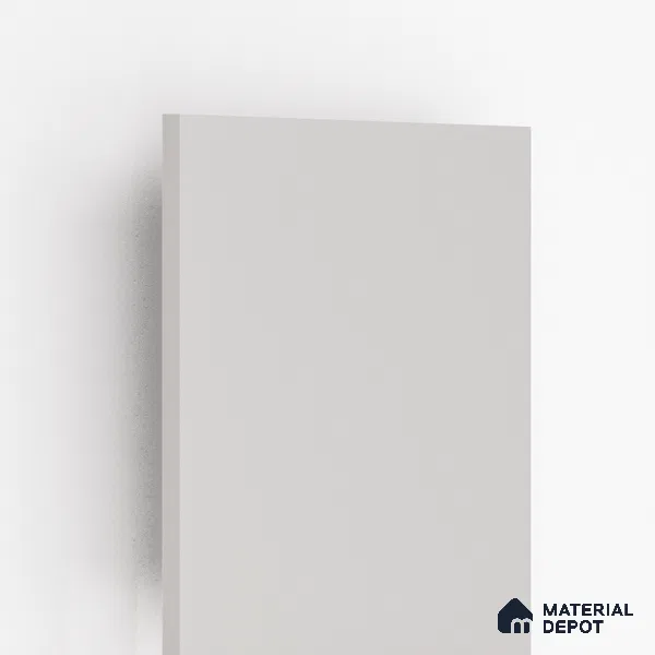 Grey Solid Colors Look PU 7703 8 ft x 4 ft PU Finish Decorative Laminate - 1.5 mm | Suitable for Living Room, Kitchen, Office