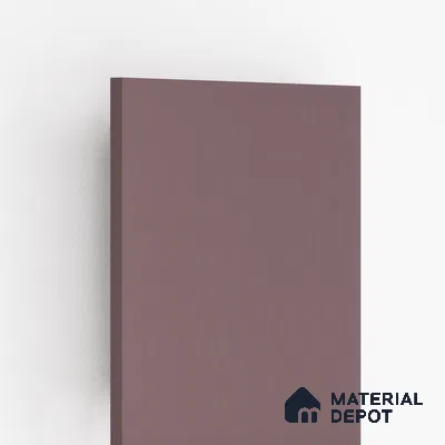 Purple Solid Colors Look PU 7755 8 ft x 4 ft PU Finish Decorative Laminate - 1.5 mm | Suitable for Living Room, Kitchen, Office