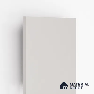 Grey Solid Colors Look PU 7739 8 ft x 4 ft PU Finish Decorative Laminate - 1.5 mm | Suitable for Living Room, Kitchen, Office