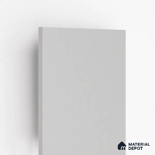 White Solid Colors Look PU 7721 8 ft x 4 ft PU Finish Decorative Laminate - 1.5 mm | Suitable for Living Room, Kitchen, Office
