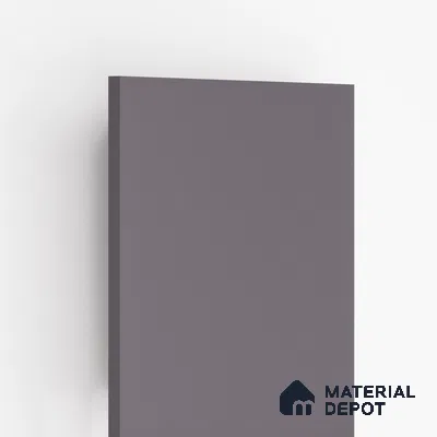 Brown Solid Colors Look PU 7726 8 ft x 4 ft PU Finish Decorative Laminate - 1.5 mm | Suitable for Living Room, Kitchen, Office