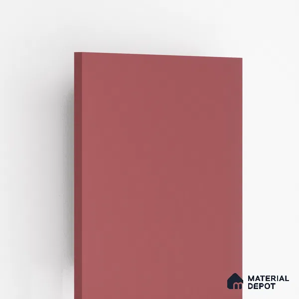 Pink Solid Colors Look PU 7730 8 ft x 4 ft PU Finish Decorative Laminate - 1.5 mm | Suitable for Living Room, Kitchen, Office