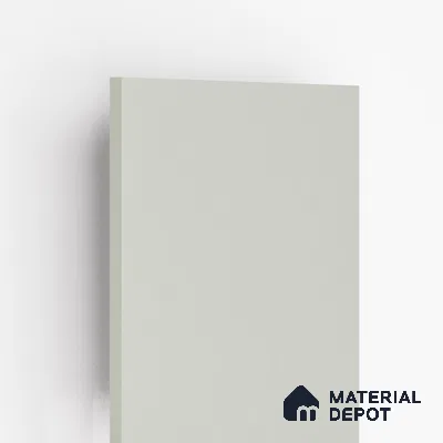 Grey Solid Colors Look PU 7732 8 ft x 4 ft PU Finish Decorative Laminate - 1.5 mm | Suitable for Living Room, Kitchen, Office