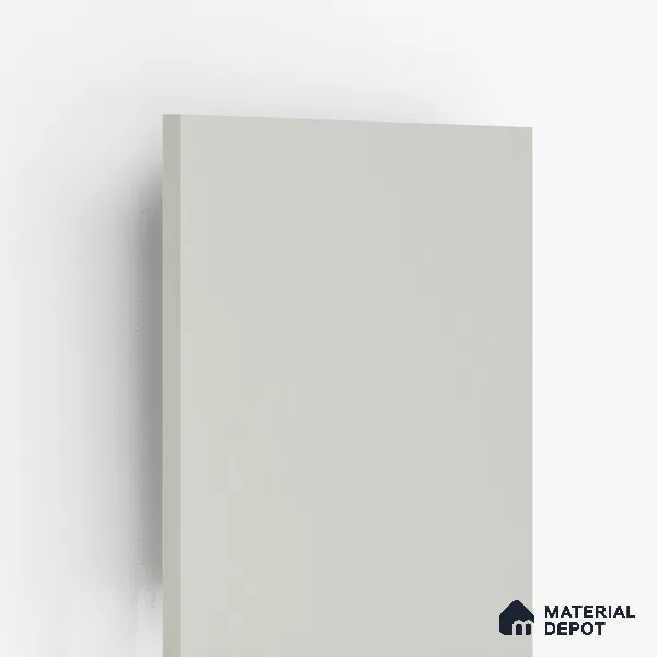 Grey Solid Colors Look PU 7732 8 ft x 4 ft PU Finish Decorative Laminate - 1.5 mm | Suitable for Living Room, Kitchen, Office