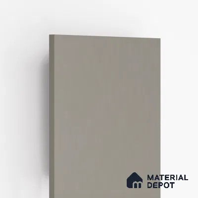 Grey Solid Colors Look PU 7738 8 ft x 4 ft PU Finish Decorative Laminate - 1.5 mm | Suitable for Living Room, Kitchen, Office