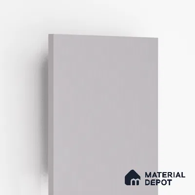 Grey Solid Colors Look PU 7708 8 ft x 4 ft PU Finish Decorative Laminate - 1.5 mm | Suitable for Living Room, Kitchen, Office