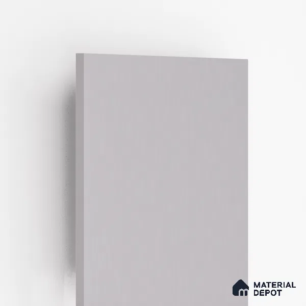 Grey Solid Colors Look PU 7708 8 ft x 4 ft PU Finish Decorative Laminate - 1.5 mm | Suitable for Living Room, Kitchen, Office