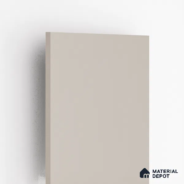 Light Cream Solid Colors Look LM 01944 8 ft x 4 ft Glossy Finish Decorative Laminate - 1 mm | Suitable for Living Room, Kitchen, Office