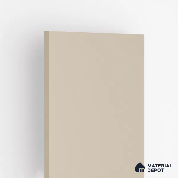 179 HG Golden beige 8 ft x 4 ft High Gloss Plain Color Finish Laminate - 1 mm | Suitable for Living Room, Kitchen, Office
