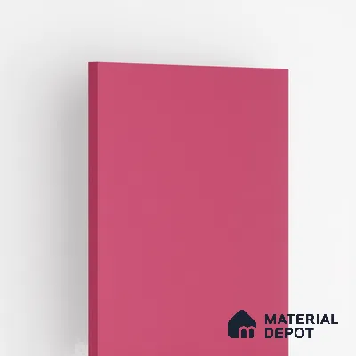 166 HG Baby Pink 8 ft x 4 ft High Gloss Plain Color Finish Laminate - 1 mm | Suitable for Living Room, Kitchen, Office