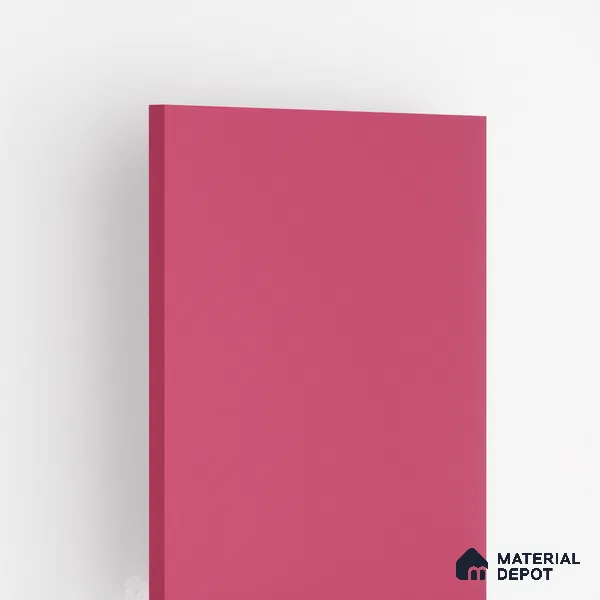 166 HG Baby Pink 8 ft x 4 ft High Gloss Plain Color Finish Laminate - 1 mm | Suitable for Living Room, Kitchen, Office