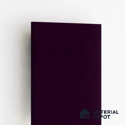 150 HG Mulberry 8 ft x 4 ft High Gloss Plain Color Finish Laminate - 1 mm | Suitable for Living Room, Kitchen, Office