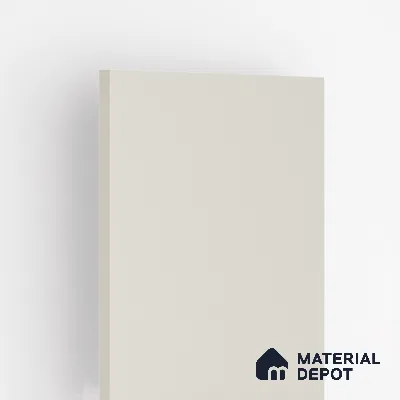 174 SF Ivory 8 ft x 4 ft Plain Color Suede Finish Laminate - 1 mm | Suitable for Living Room, Kitchen, Office