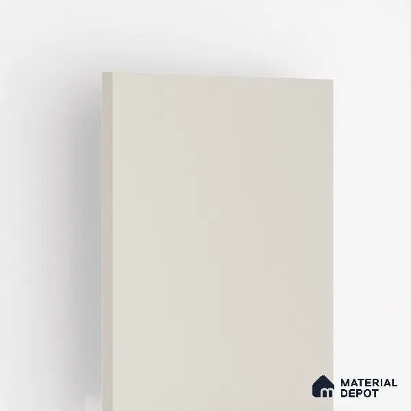174 SF Ivory 8 ft x 4 ft Plain Color Suede Finish Laminate - 1 mm | Suitable for Living Room, Kitchen, Office