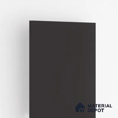 190 SF Black 8 ft x 4 ft Plain Color Suede Finish Laminate - 1 mm | Suitable for Living Room, Kitchen, Office
