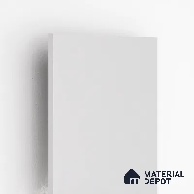 LM 18427 Ice Berg 8 ft x 4 ft Matte Finish Anti Fingerprint Decorative Thermo Laminate - 1 mm | Suitable for Living Room, Kitchen, Office | Matching Edgeband EB 392 FM