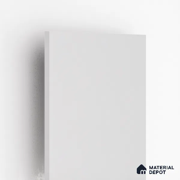 LM 18427 Ice Berg 8 ft x 4 ft Matte Finish Anti Fingerprint Decorative Thermo Laminate - 1 mm | Suitable for Living Room, Kitchen, Office | Matching Edgeband EB 392 FM