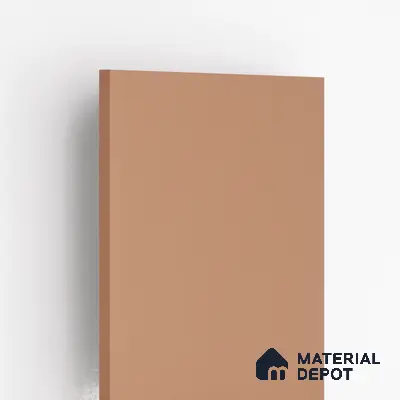 Brown Textured Solid Look LM 01291 8 ft x 4 ft Texture Finish Decorative Laminate - 1 mm | Suitable for TV Unit, Wardrobe, Kitchen Cabinets