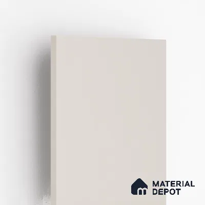 Light Beige Solid Colors Look LM 01560 8 ft x 4 ft High Gloss Finish Decorative Laminate - 0.8 mm | Suitable for Living Room, Kitchen, Office