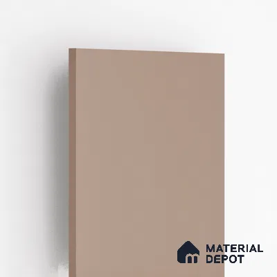 Cappuccino Brown Solid Colors Look LM 01862 8 ft x 4 ft Matte Finish Decorative Laminate - 1 mm | Suitable for Living Room, Kitchen, Office