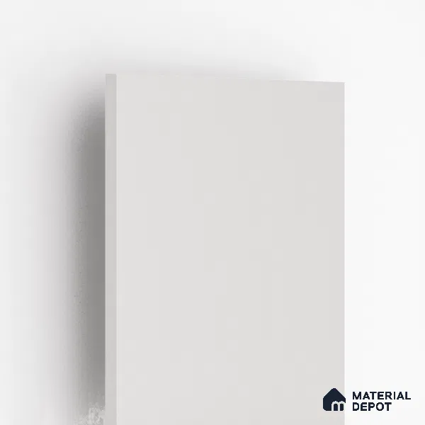 White Textured Solid Look LM 01890 8 ft x 4 ft Texture Finish Decorative Laminate - 1 mm | Suitable for TV Unit, Wardrobe, Kitchen Cabinets