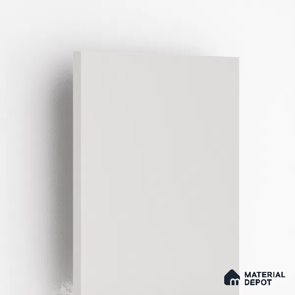 White Textured Solid Look LM 01902 8 ft x 4 ft Texture Finish Decorative Laminate - 1 mm | Suitable for TV Unit, Wardrobe, Kitchen Cabinets
