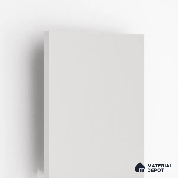 White Textured Solid Look LM 01905 8 ft x 4 ft Texture Finish Decorative Laminate - 1 mm | Suitable for TV Unit, Wardrobe, Kitchen Cabinets
