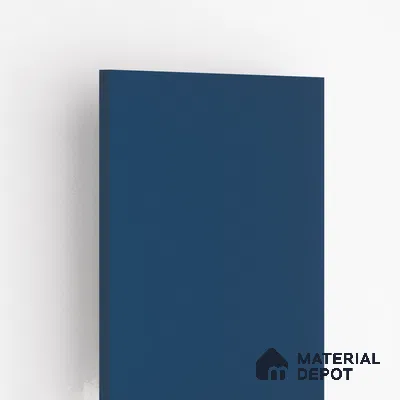 Burberry Blue Solid Colors Look LM 01914 8 ft x 4 ft Matte Finish Decorative Laminate - 1 mm | Suitable for Living Room, Kitchen, Office