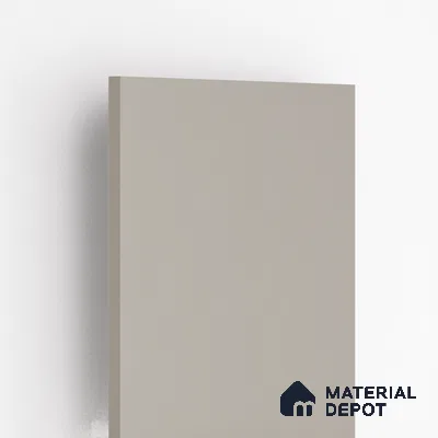 Pista Grey Solid Colors Look LM 01922 8 ft x 4 ft Glossy Finish Decorative Laminate - 1 mm | Suitable for Living Room, Kitchen, Office