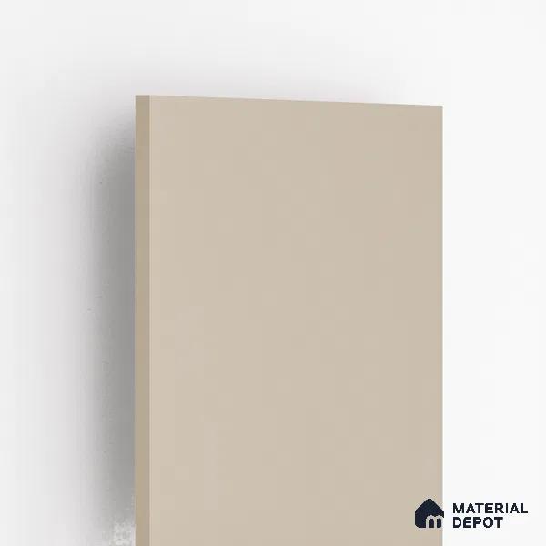 Warm Beige Solid Colors Look LM 01924 8 ft x 4 ft Matte Finish Decorative Laminate - 1 mm | Suitable for Living Room, Kitchen, Office