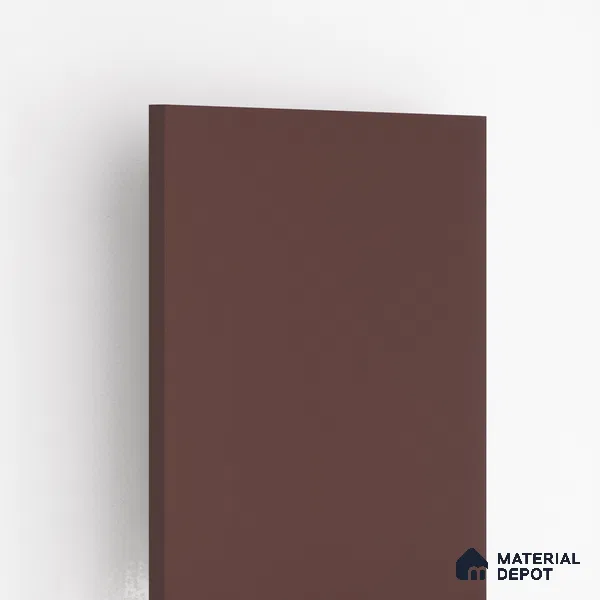 Coffee Shimmer Solid Colors Look LM 01931 8 ft x 4 ft Matte Finish Decorative Laminate - 1 mm | Suitable for Living Room, Kitchen, Office