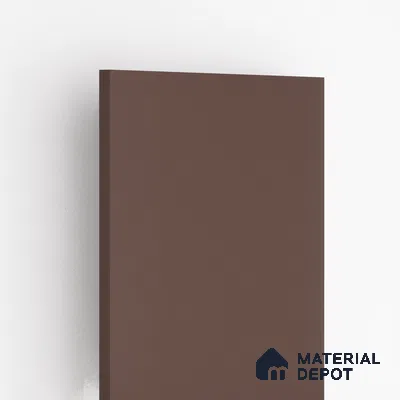 Cappuccino Brown Solid Colors Look LM 01932 8 ft x 4 ft Matte Finish Decorative Laminate - 1 mm | Suitable for Living Room, Kitchen, Office