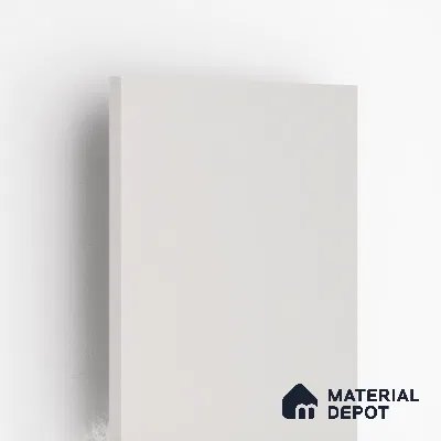 Pearl Grey Solid Colors Look LM 01936 8 ft x 4 ft Glossy Finish Decorative Laminate - 1 mm | Suitable for Living Room, Kitchen, Office