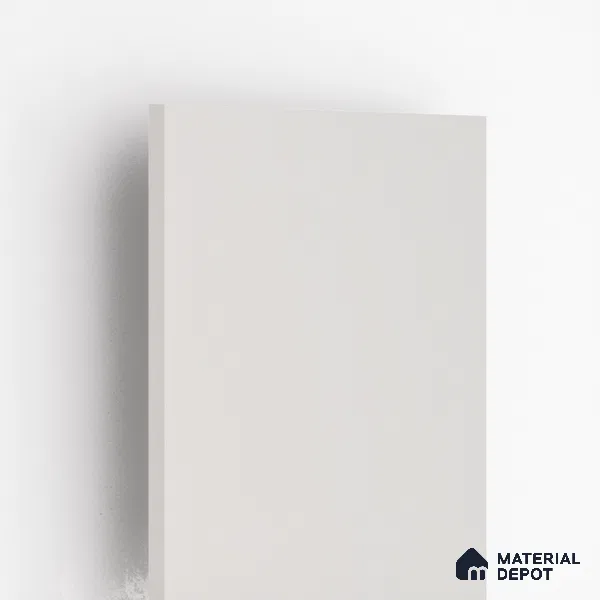 Pearl Grey Solid Colors Look LM 01936 8 ft x 4 ft Glossy Finish Decorative Laminate - 1 mm | Suitable for Living Room, Kitchen, Office