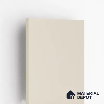 Light Beige Solid Colors Look LM 01943 8 ft x 4 ft Matte Finish Decorative Laminate - 1 mm | Suitable for Living Room, Kitchen, Office