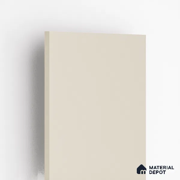 Light Beige Solid Colors Look LM 01943 8 ft x 4 ft Matte Finish Decorative Laminate - 1 mm | Suitable for Living Room, Kitchen, Office