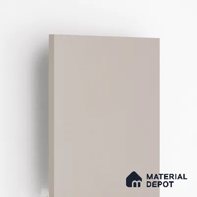 Warm Grey Solid Colors Look LM 03025 Linen Hex 8 ft x 4 ft Zero Soft Matt Finish Decorative Laminate - 1 mm | Suitable for Living Room, Kitchen, Office