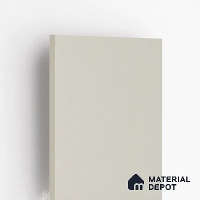 Ivory Solid Colors Look LM 03043 Metallic Ivory 8 ft x 4 ft Metallic Glossy Finish Decorative Laminate - 1 mm | Suitable for Living Room, Kitchen, Office