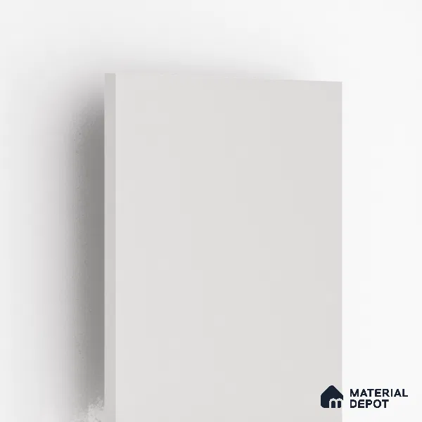White Textured Solid Look LM 05199 8 ft x 4 ft Texture Finish Decorative Laminate - 0.8 mm | Suitable for TV Unit, Wardrobe, Kitchen Cabinets