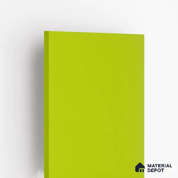 Green Sueded Solid Look LM 05311 8 ft x 4 ft Suede Finish Decorative Laminate - 0.8 mm | Suitable for TV Unit, Wardrobe, Kitchen Cabinets
