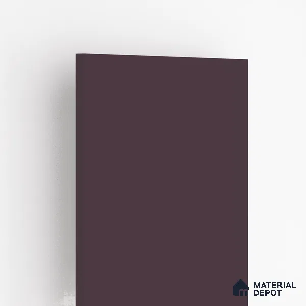 Purple Sueded Solid Look LM 05312 8 ft x 4 ft Suede Finish Decorative Laminate - 0.8 mm | Suitable for TV Unit, Wardrobe, Kitchen Cabinets