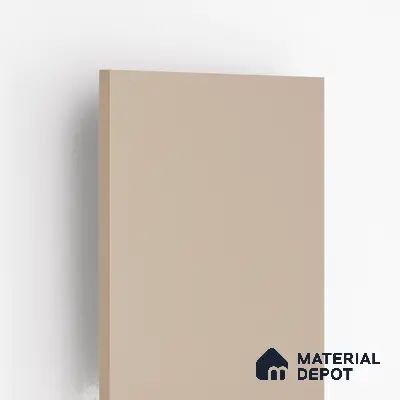 21037 Beige 8 ft x 4 ft Solid Classico Suede Finish Decorative Laminate - 1 mm | Suitable for Living Room, Kitchen, Office
