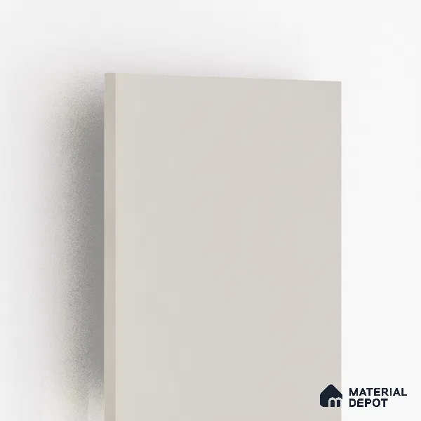 49916 HGL SH Ivory Frost 8 ft x 4 ft Frosted Glass & Metallic Shine Finish Decorative Laminate - 1 mm | Matching Rehau Edgeband Code 112081 | Suitable for Living Room, Kitchen, Office