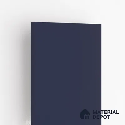 80248 GL Deep Blue 8 ft x 4 ft Glossy Finish Liner Laminate - 0.8 mm | Suitable for TV Unit, Wardrobe, Kitchen Cabinets