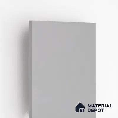 80113 GL Frosty White 8 ft x 4 ft Glossy Finish Liner Laminate - 0.8 mm | Suitable for TV Unit, Wardrobe, Kitchen Cabinets